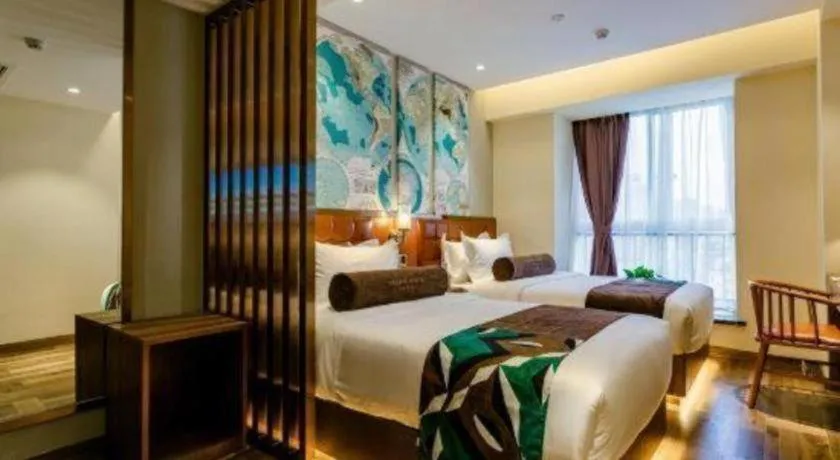 Bed in James Joyce Coffetel· Xianyang Renmin Road Central Square Store