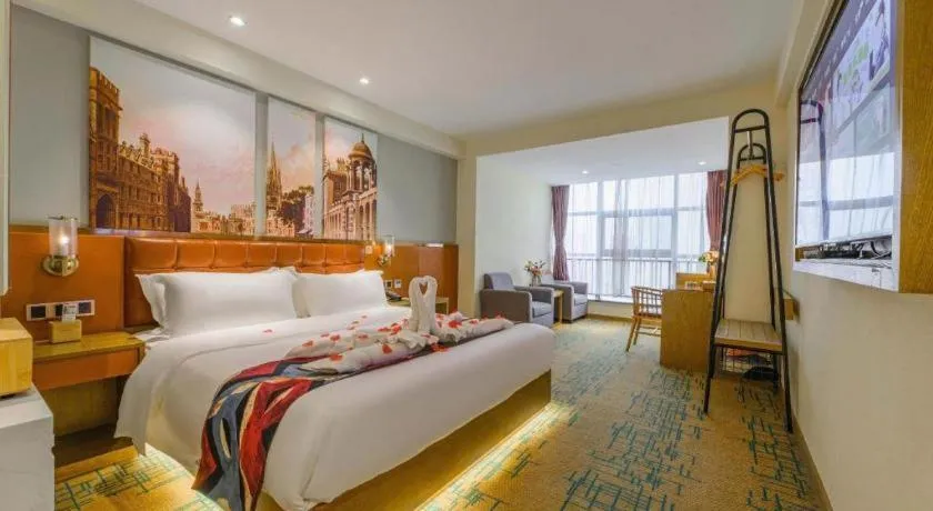 Bed in James Joyce Coffetel· Xianyang Renmin Road Central Square Store