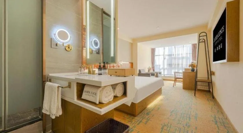 Bed in James Joyce Coffetel· Xianyang Renmin Road Central Square Store