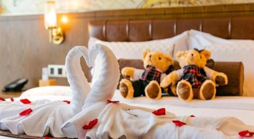 Bed in James Joyce Coffetel· Chengdu Shuangliu Airport Haibing City Wanda