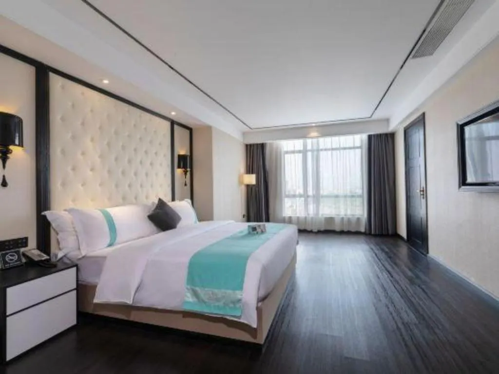 Bed in Xana Hotelle· Dongguang Chang'An Binhaiwan Jian'An Road