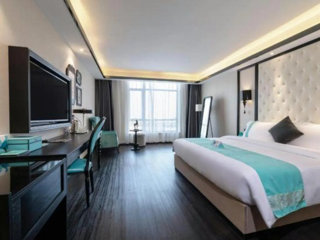 Bed in Xana Hotelle· Dongguang Chang'An Binhaiwan Jian'An Road