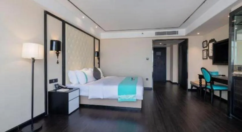 Bed in Xana Hotelle· Dongguang Chang'An Binhaiwan Jian'An Road