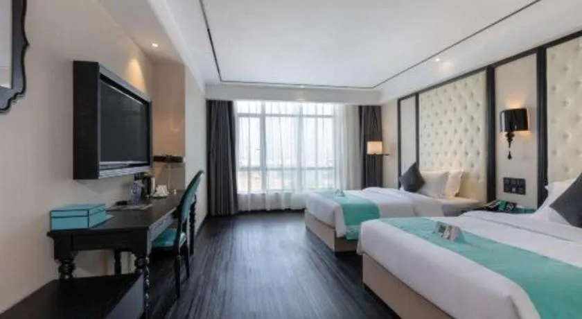 Bed in Xana Hotelle· Dongguang Chang'An Binhaiwan Jian'An Road