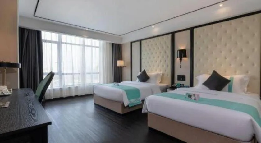 Bed in Xana Hotelle· Dongguang Chang'An Binhaiwan Jian'An Road