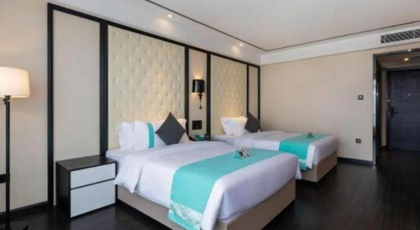 Bed in Xana Hotelle· Dongguang Chang'An Binhaiwan Jian'An Road