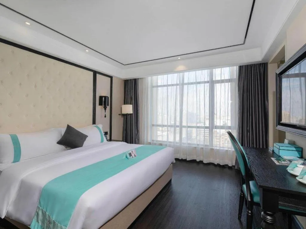 Bed in Xana Hotelle· Dongguang Chang'An Binhaiwan Jian'An Road