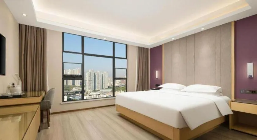 Bed in Lavande Hotels· Jingzhou Jianli