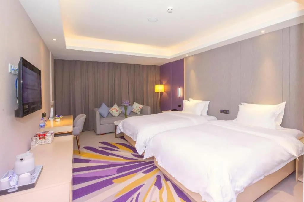 Bed in Lavande Hotels· Jingzhou Jianli