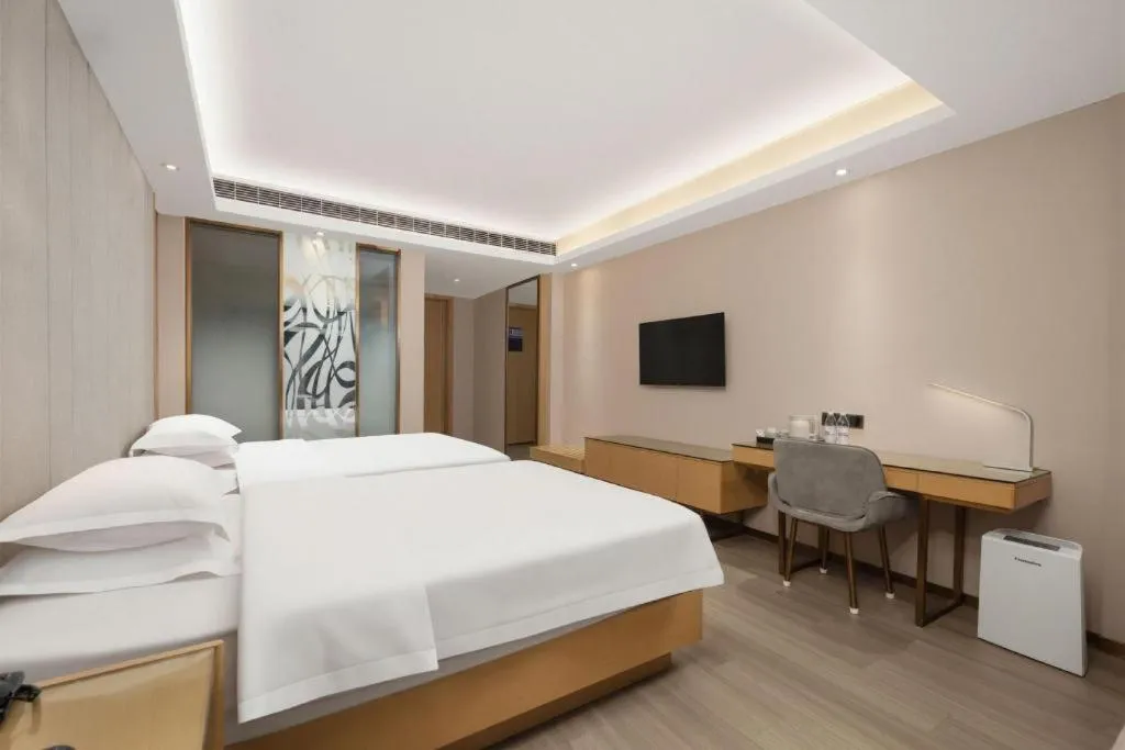 Bed in Lavande Hotels· Jingzhou Jianli