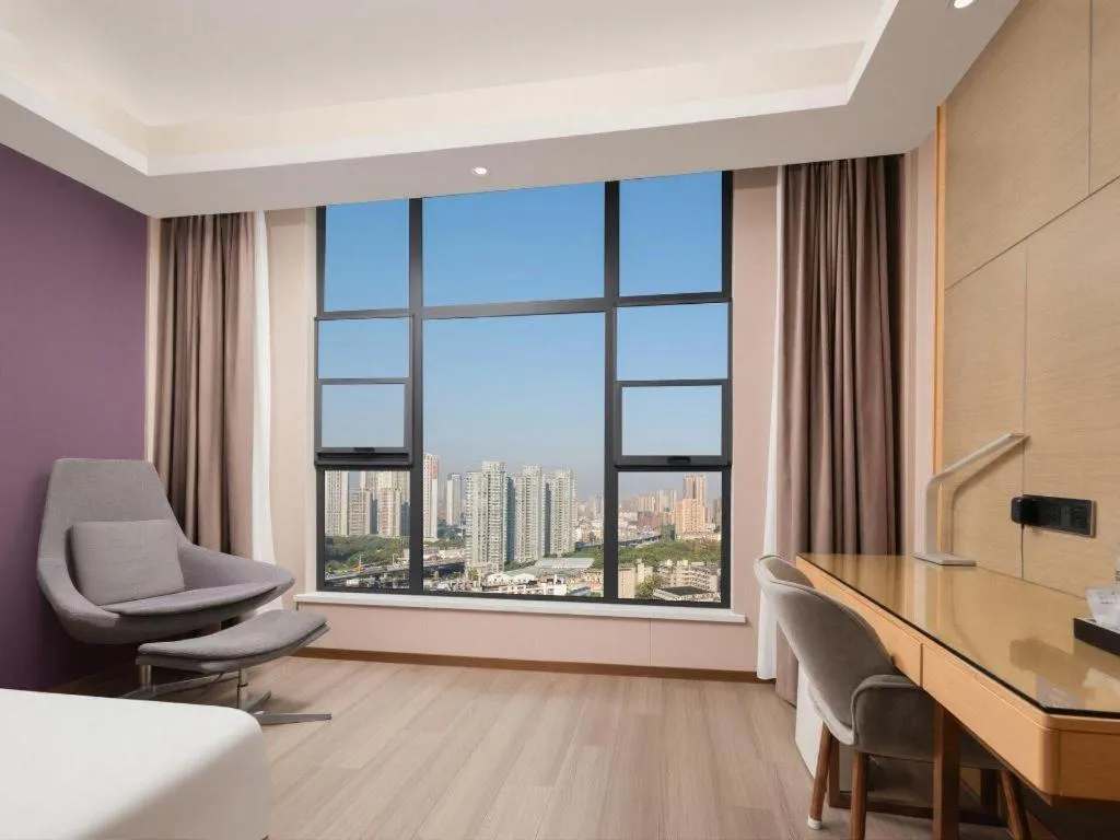 Bed in Lavande Hotels· Jingzhou Jianli