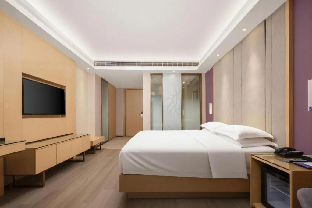 Bed in Lavande Hotels· Jingzhou Jianli
