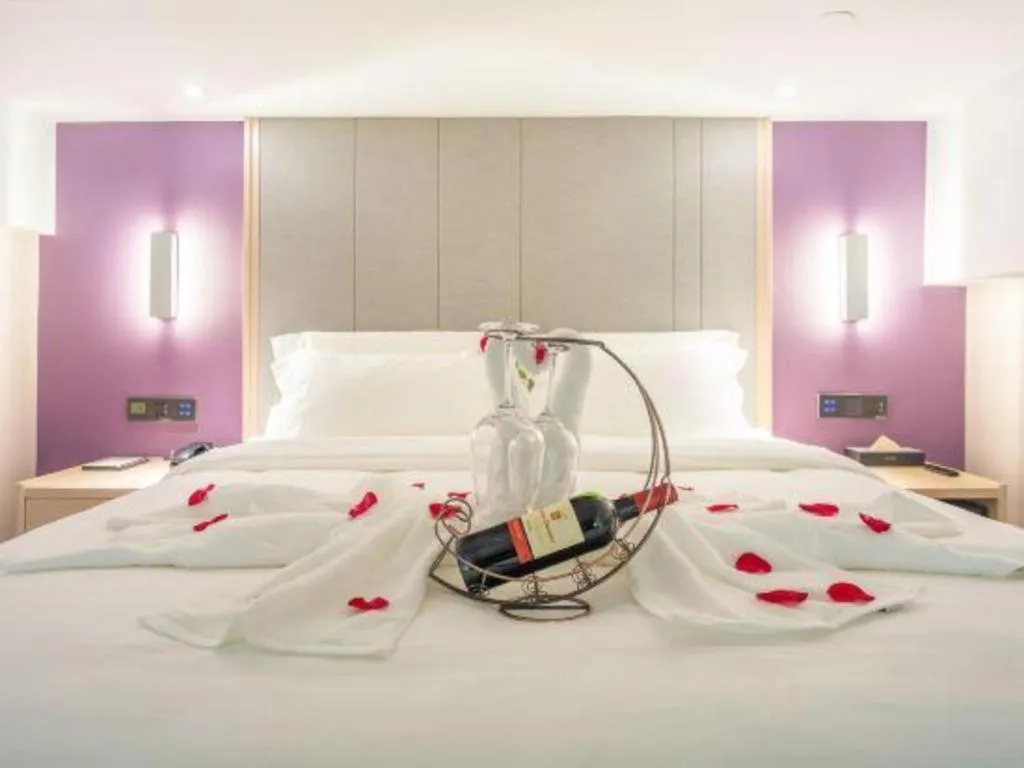 Bed in Lavande Hotel Beijing Yizhuang Development Zone JD Headquarter