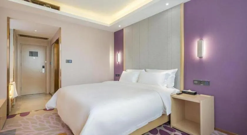 Bed in Lavande Hotel Beijing Yizhuang Development Zone JD Headquarter