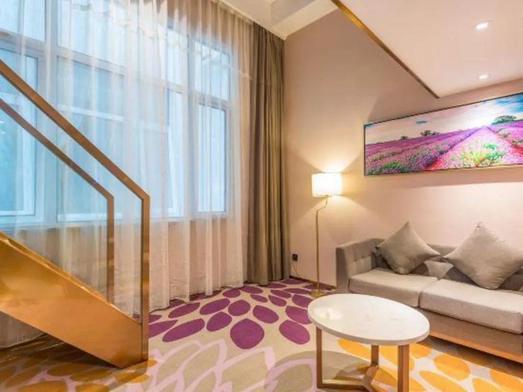 Bed in Lavande Hotel Beijing Yizhuang Development Zone JD Headquarter