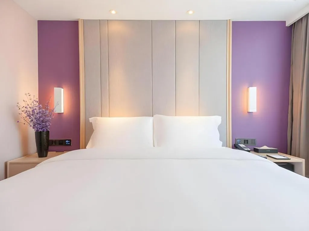 Bed in Lavande Hotel Beijing Fangshan Changyang Metro Station