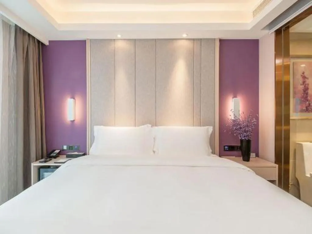 Bed in Lavande Hotel Beijing Fangshan Changyang Metro Station