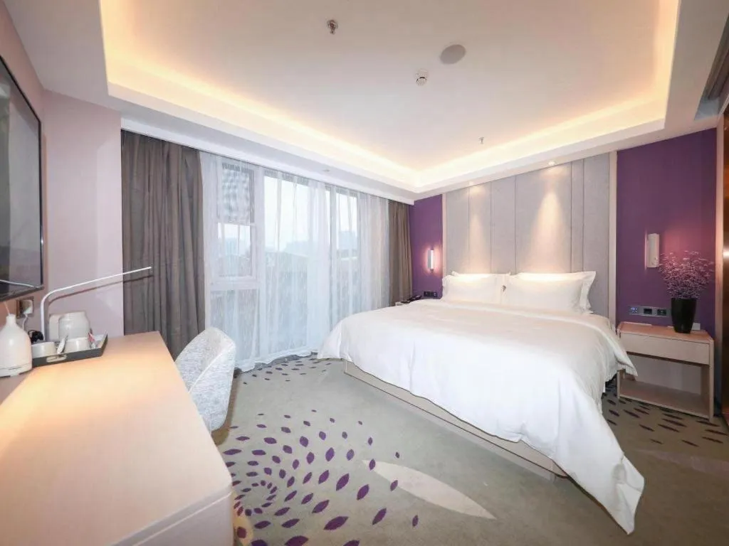 Bed in Lavande Hotel Beijing Fangshan Changyang Metro Station