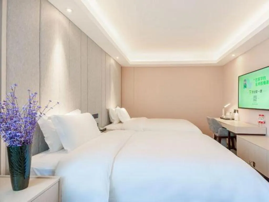 Bed in Lavande Hotel Beijing Fangshan Changyang Metro Station