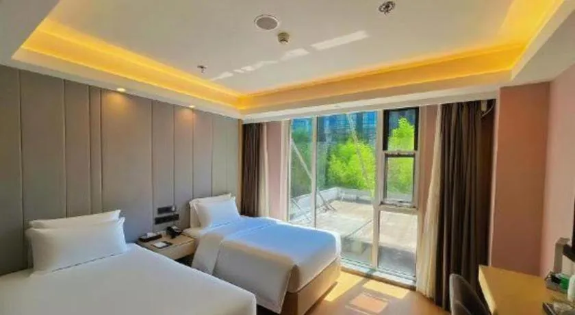 Bed in Lavande Hotel Beijing Fangshan Changyang Metro Station