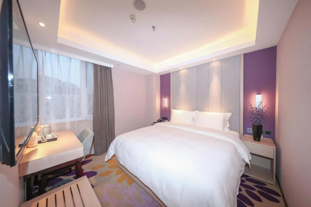 Bed in Lavande Hotel Beijing Fangshan Changyang Metro Station