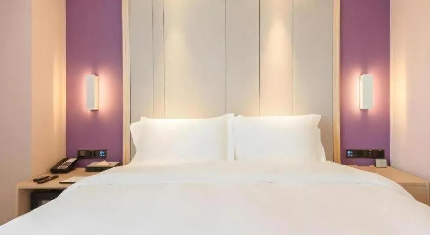 Bed in Lavande Hotel Beijing Fangshan Changyang Metro Station