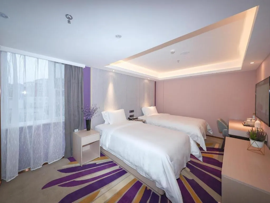 Bed in Lavande Hotel Beijing Fangshan Changyang Metro Station