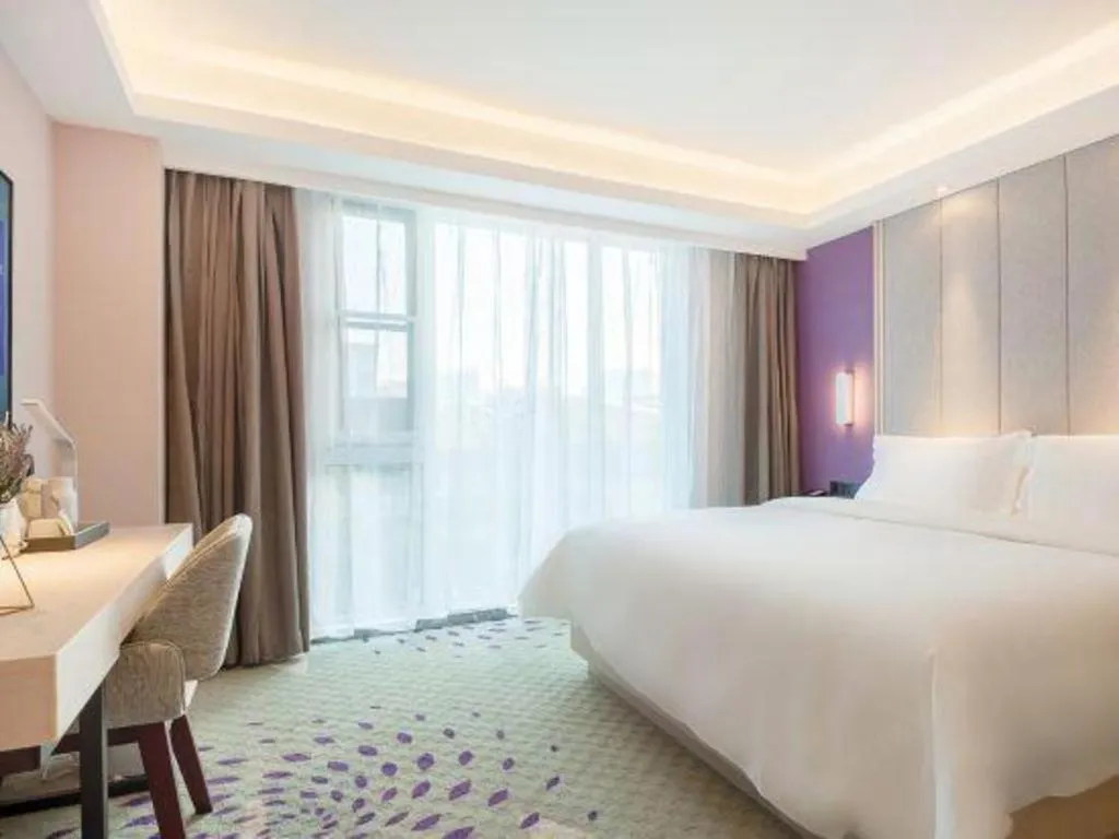 Bed in Lavande Hotel Beijing Fangshan Changyang Metro Station