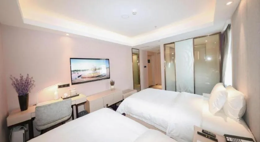Bed in Lavande Hotel Beijing Fangshan Changyang Metro Station