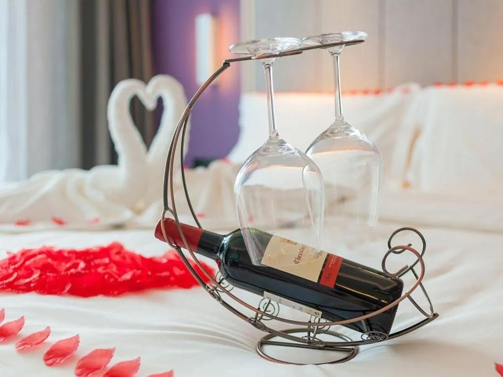 Bed in Lavande Hotel Beijing Fangshan Changyang Metro Station