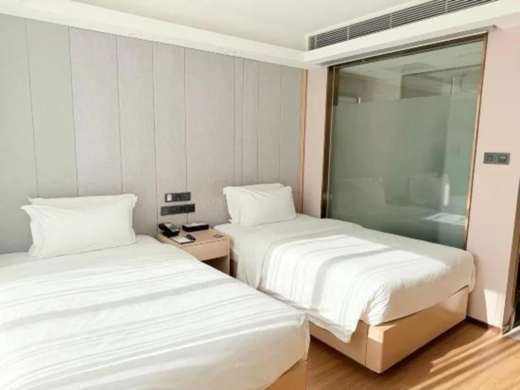 Bed in Lavande Hotel Beijing Fangshan Changyang Metro Station