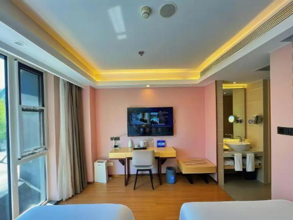 Bed in Lavande Hotel Beijing Fangshan Changyang Metro Station