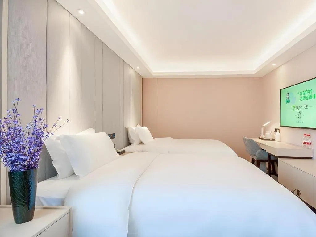 Bed in Lavande Hotel Beijing Fangshan Changyang Metro Station