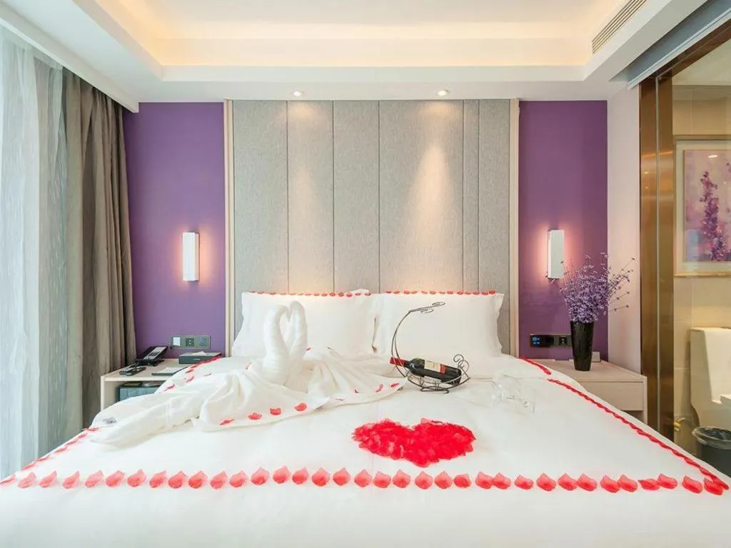 Bed in Lavande Hotel Beijing Fangshan Changyang Metro Station