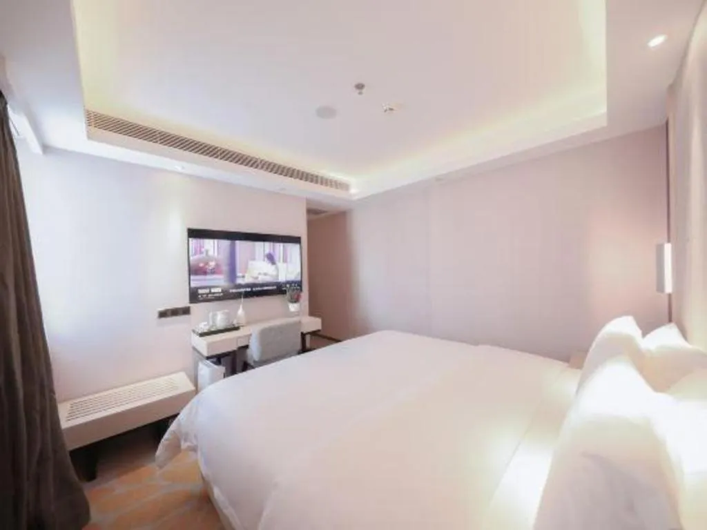 Bed in Lavande Hotel Beijing Fangshan Changyang Metro Station