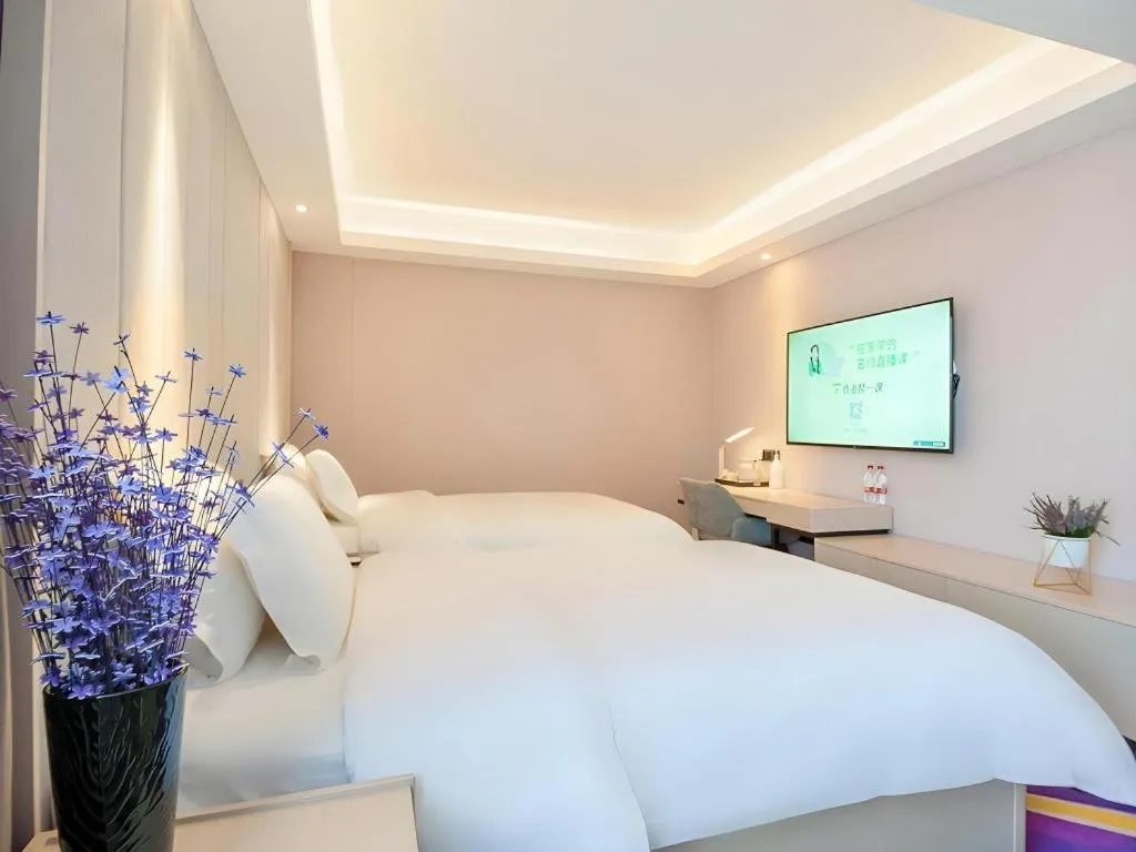 Bed in Lavande Hotel Beijing Fangshan Changyang Metro Station