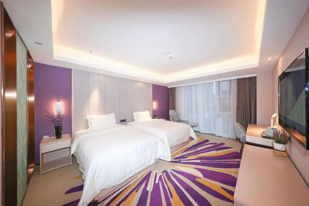 Bed in Lavande Hotel Beijing Fangshan Changyang Metro Station