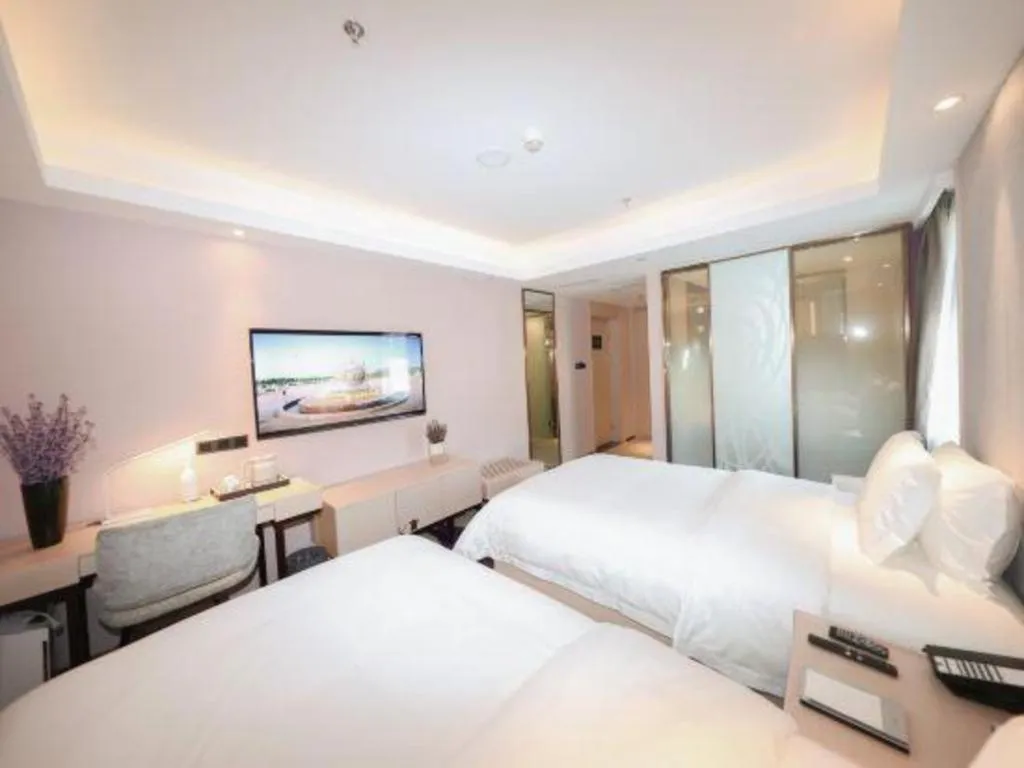 Bed in Lavande Hotel Beijing Fangshan Changyang Metro Station