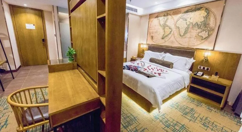 Bed in James Joyce Coffetel Changchun People's Square