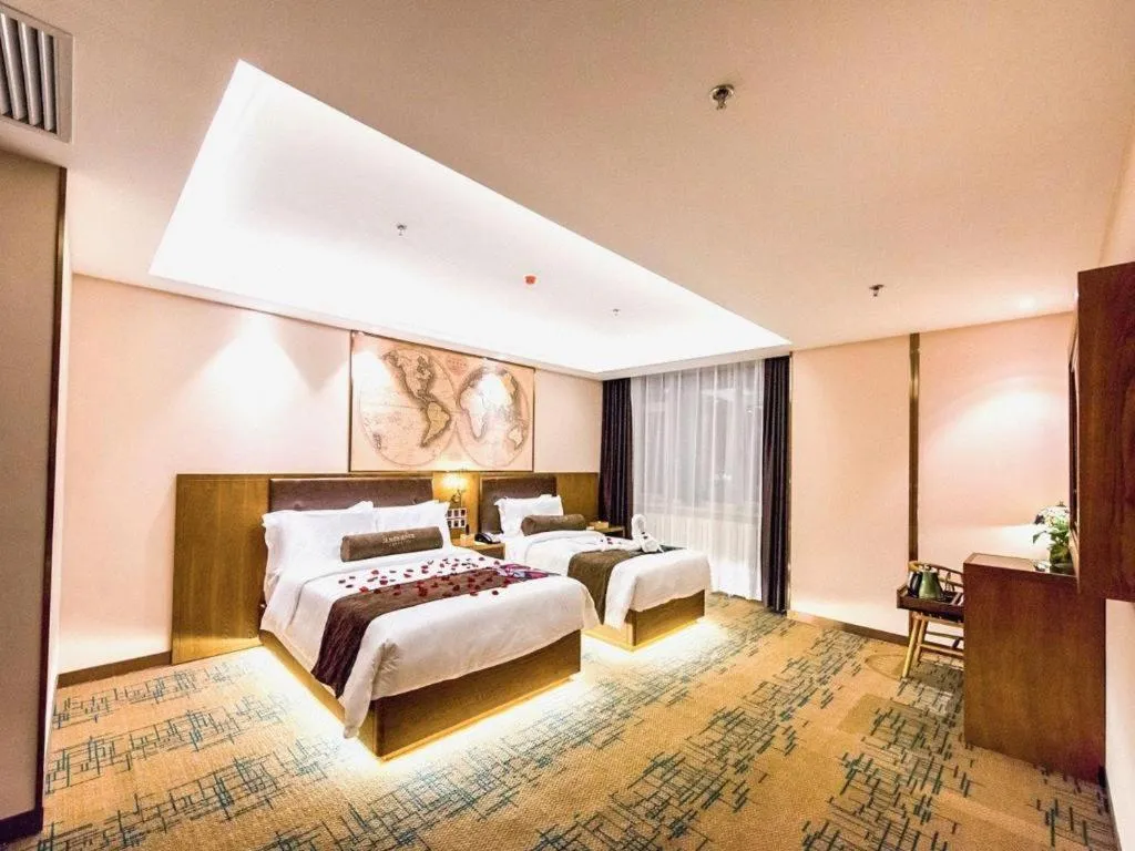 Bed in James Joyce Coffetel Changchun People's Square