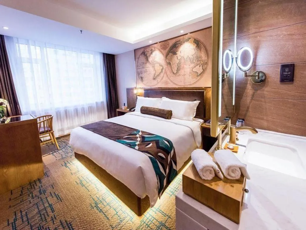 Bed in James Joyce Coffetel Changchun People's Square