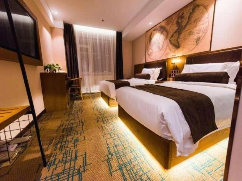 Bed in James Joyce Coffetel Changchun People's Square