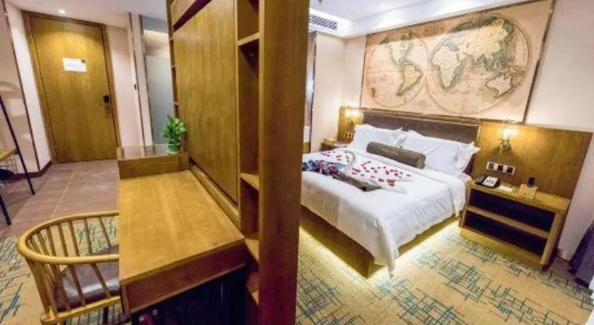 Bed in James Joyce Coffetel Changchun People's Square