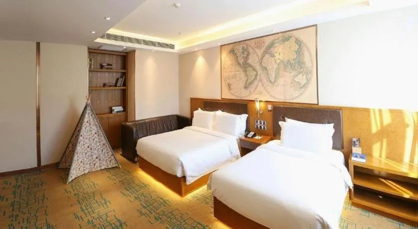 Bed in James Joyce Coffetel Changchun People's Square