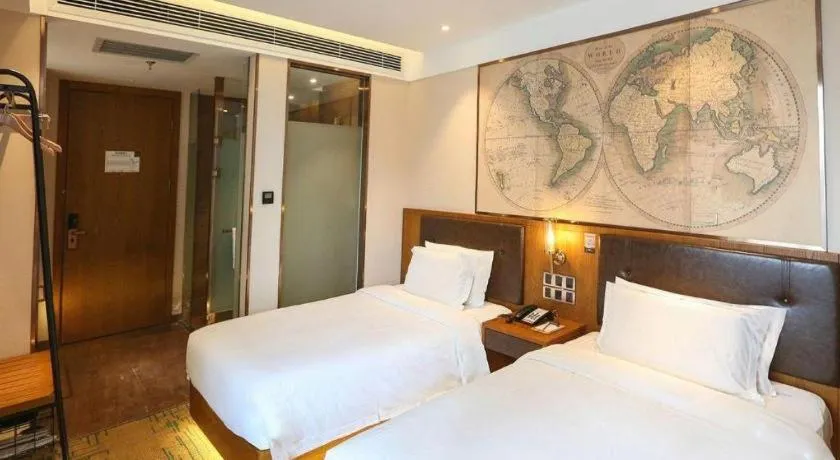 Bed in James Joyce Coffetel Changchun People's Square