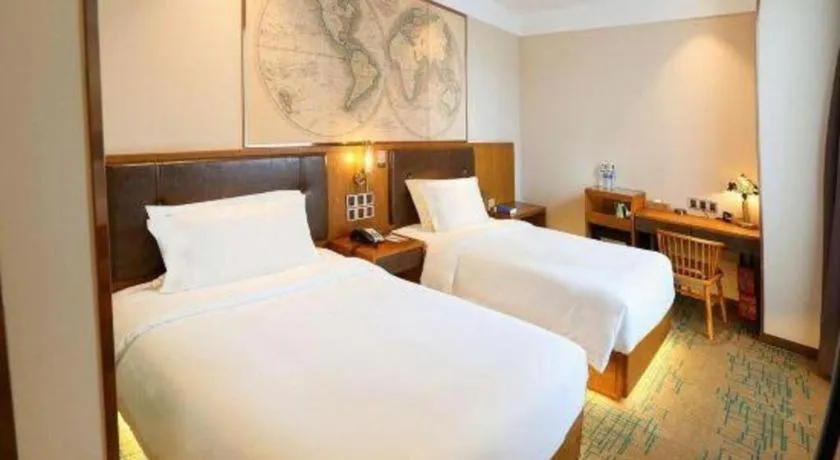 Bed in James Joyce Coffetel Changchun People's Square