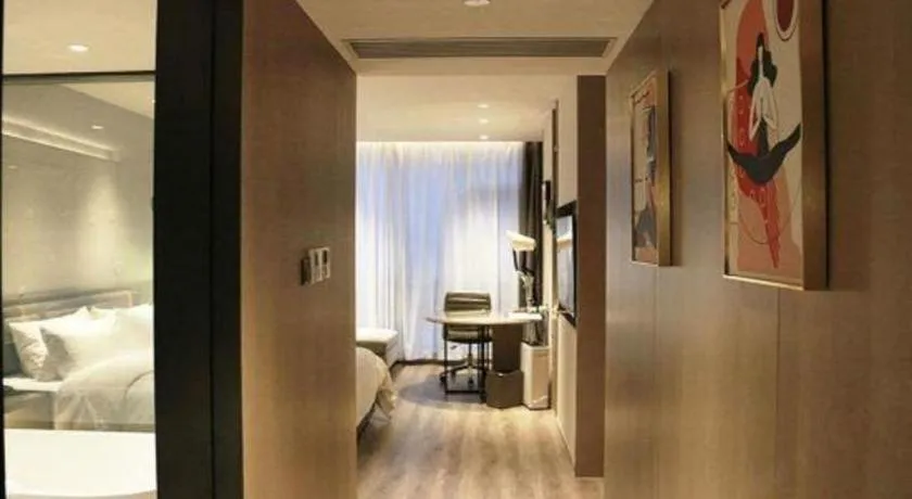 Bed in Zhejiang Cloud Mountain Deefly Hotel