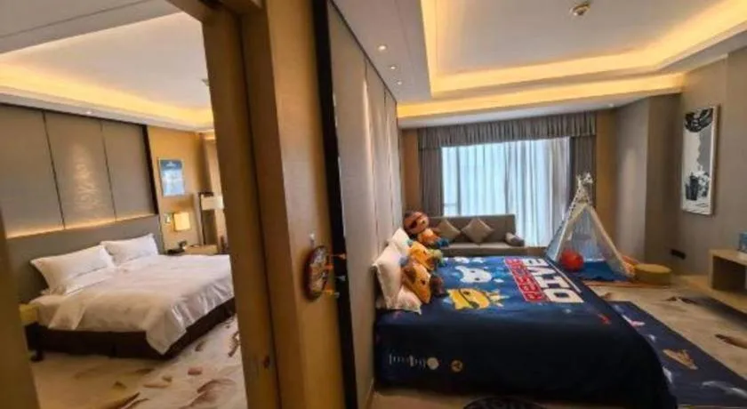 Bed in Xincheng hotel