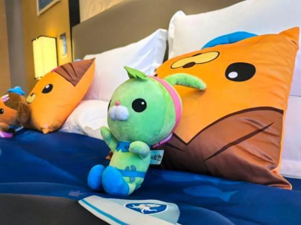 Bed in Xincheng hotel