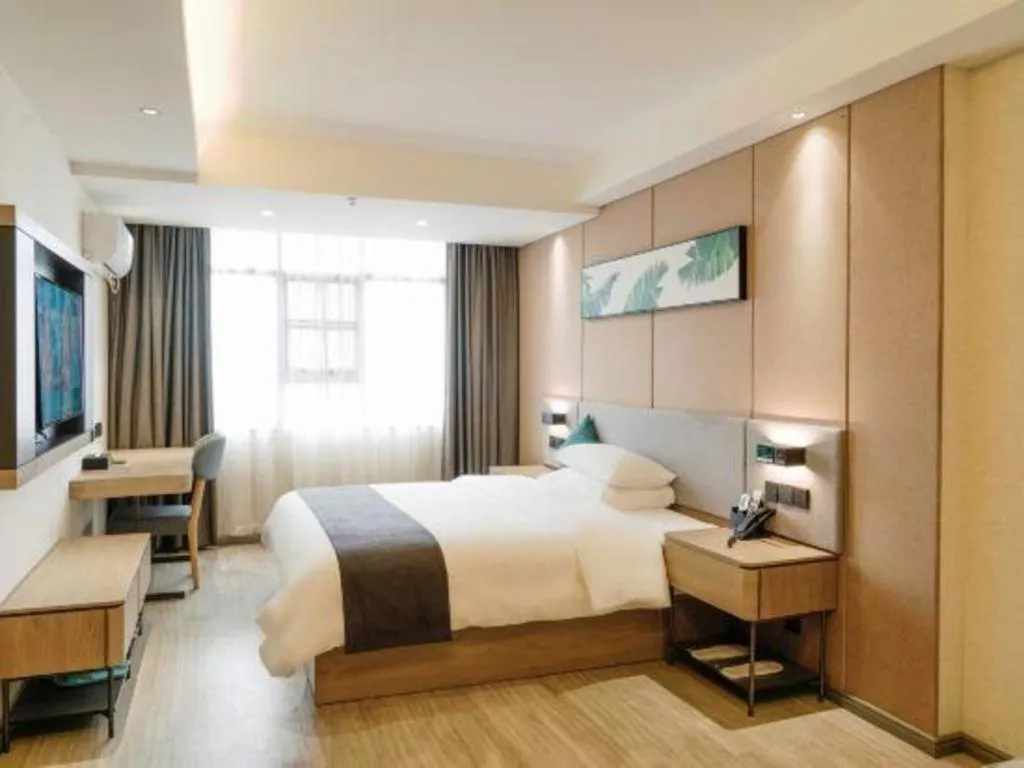 Bed in UP and IN Hotel Jiangxi Nanchang City Nanchang County Liantang Zhong Avenue Huarunwanjia